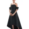 Black Bexley Hi-low Gown