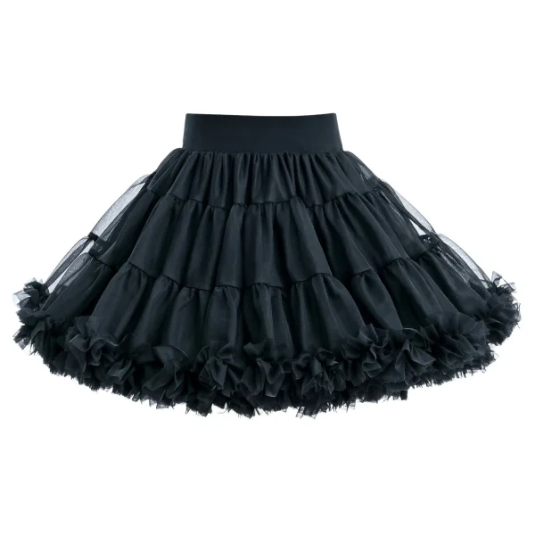 Black Bow Tulle Skirt