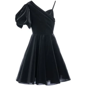 Black Felice Off Shoulder Dress