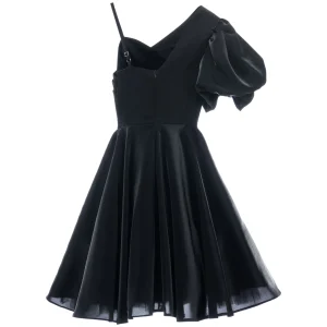 Black Felice Off Shoulder Dress