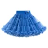 Blue Bow Tulle Skirt