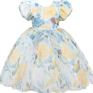 Blue Chablis Floral Garden Organza Dress