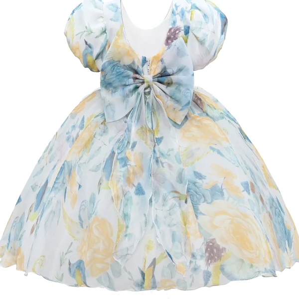 Blue Chablis Floral Garden Organza Dress