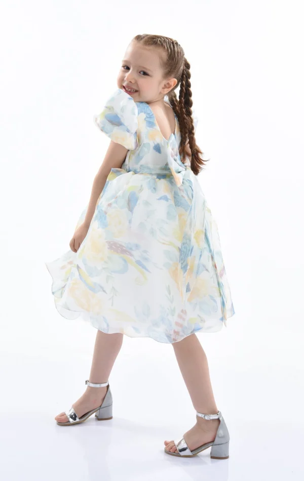 Blue Chablis Floral Garden Organza Dress