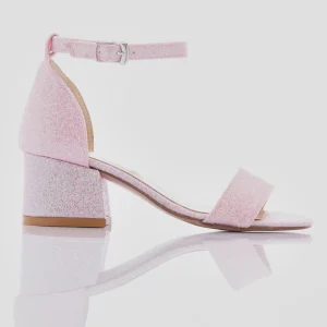 Bubblegum Pink Glitter Heels