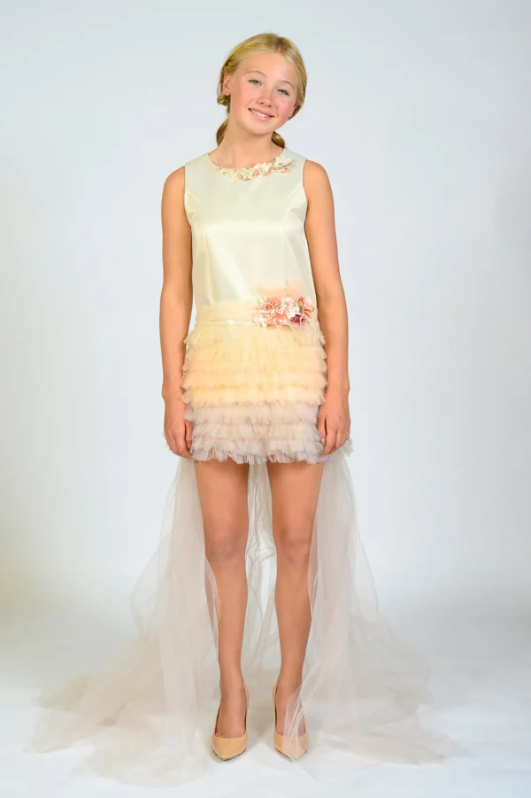 Champagne Euclid Dress