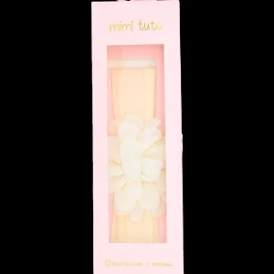 Cream Glistening Flower Headband