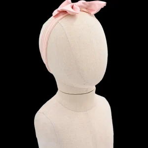 Dusky Rose Satin Ribbon Headband