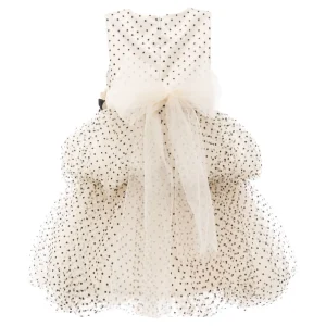 Gold Polka Dot Mozelle Dress