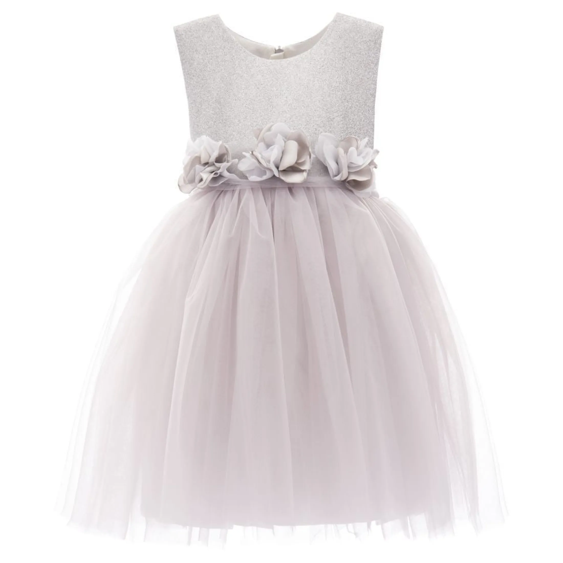 Gray Montagne Rose Dress