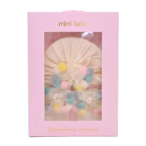 Ivory Multicolor Bow Gift Set