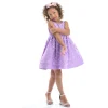 Lavender Mariposa Tulle Dress