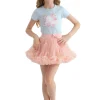 Multicolor Brea Swan Skirt Outfit