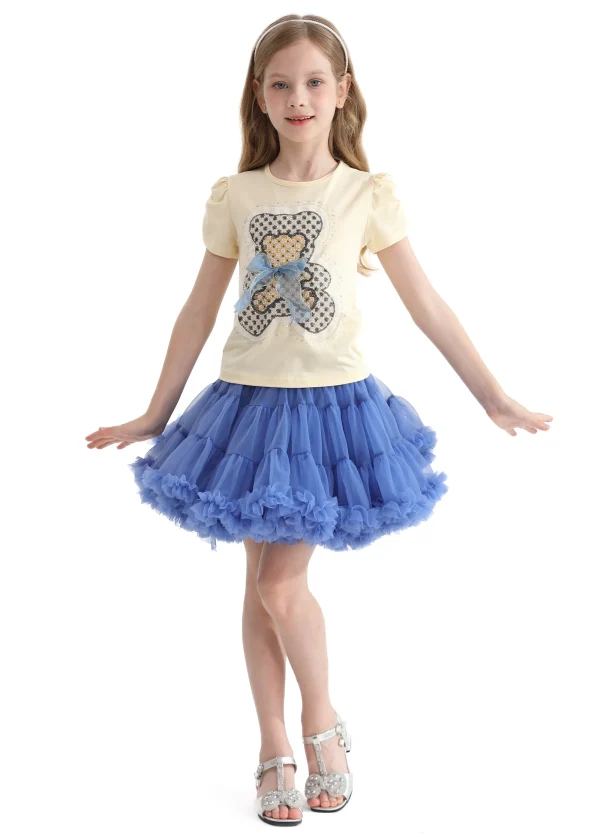 Multicolor Carla Bear Skirt Outfit