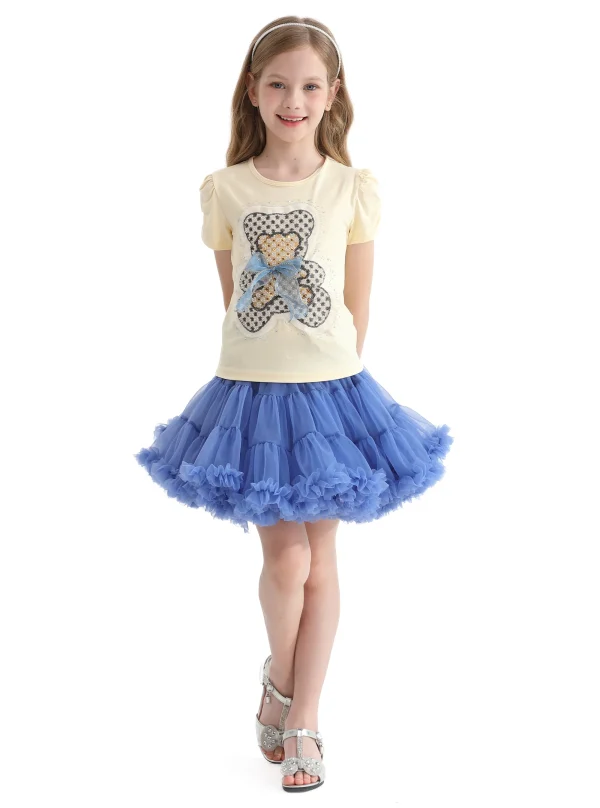 Multicolor Carla Bear Skirt Outfit