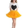 Multicolor Haley Heart Skirt Outfit