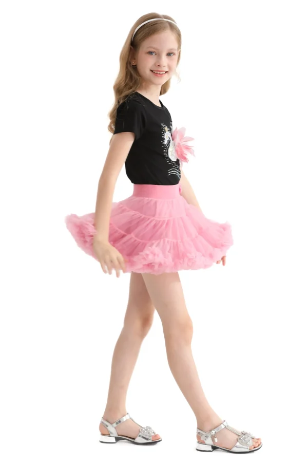 Multicolor Kirby Swan Skirt Outfit