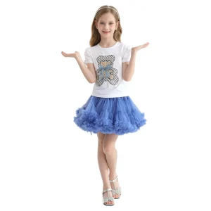 Multicolor Natalie Bear Skirt Outfit