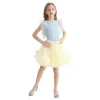 Multicolor Pomona Ruffle Skirt Outfit