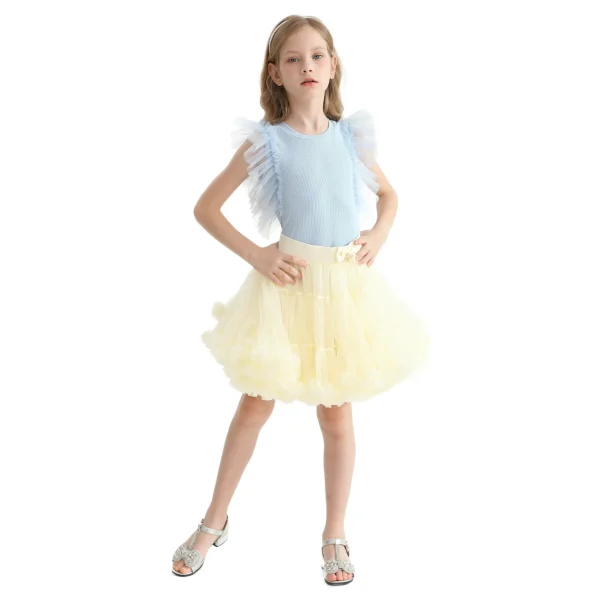 Multicolor Pomona Ruffle Skirt Outfit