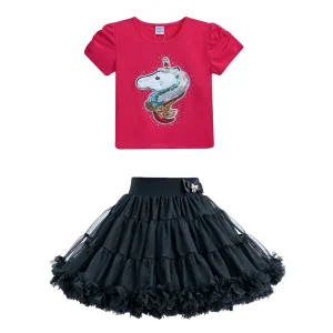 Multicolor Ramona Unicorn Skirt Outfit
