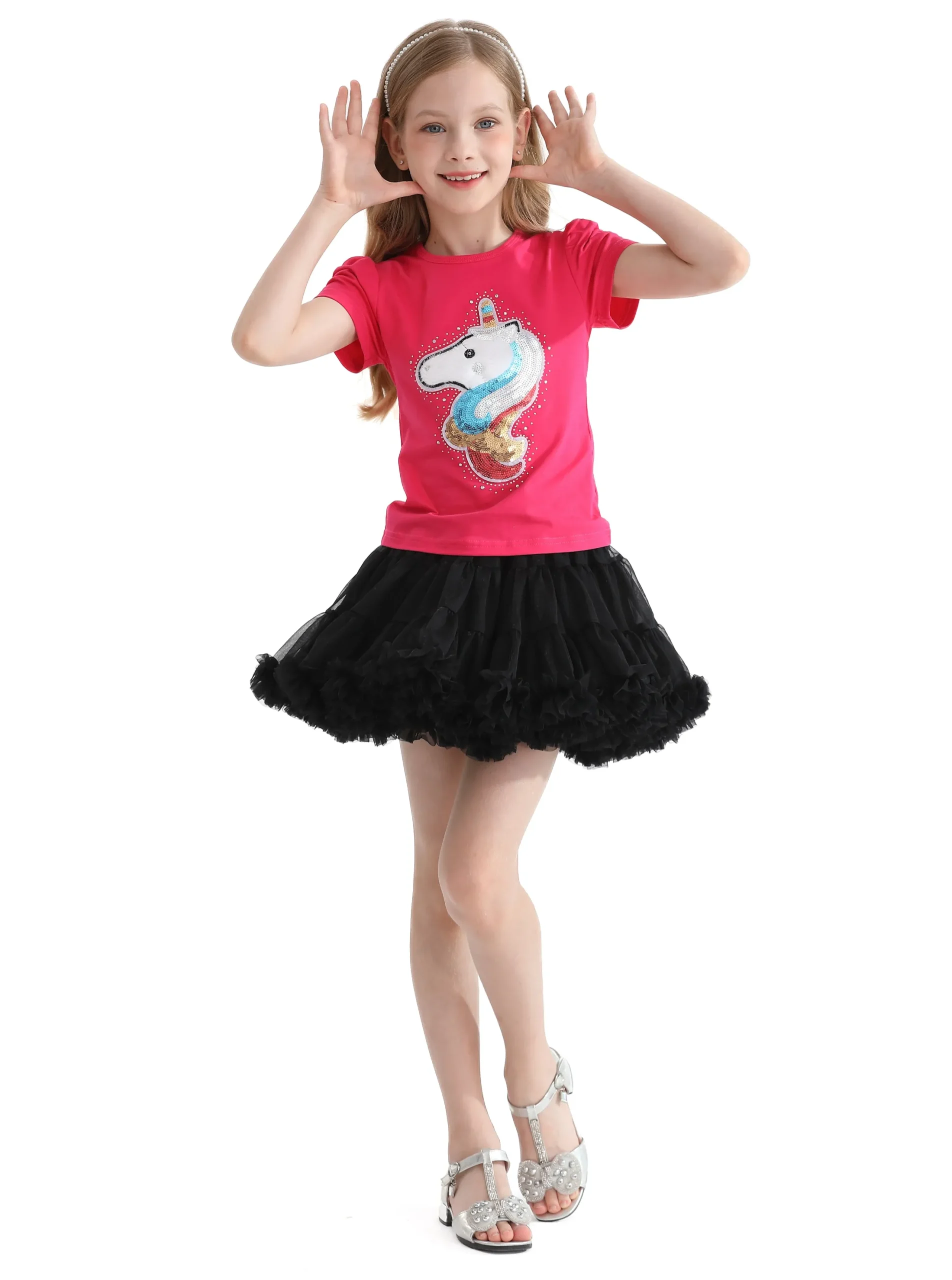 Multicolor Ramona Unicorn Skirt Outfit