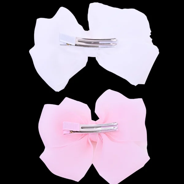 Multicolor Ribbon Bow Hairclip Set