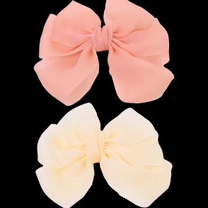 Multicolor Ribbon Bow Hairclip Set