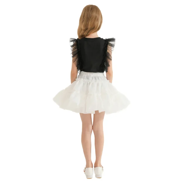 Multicolor Siena Ruffle Skirt Outfit