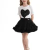 Multicolor Willow Heart Skirt Outfit