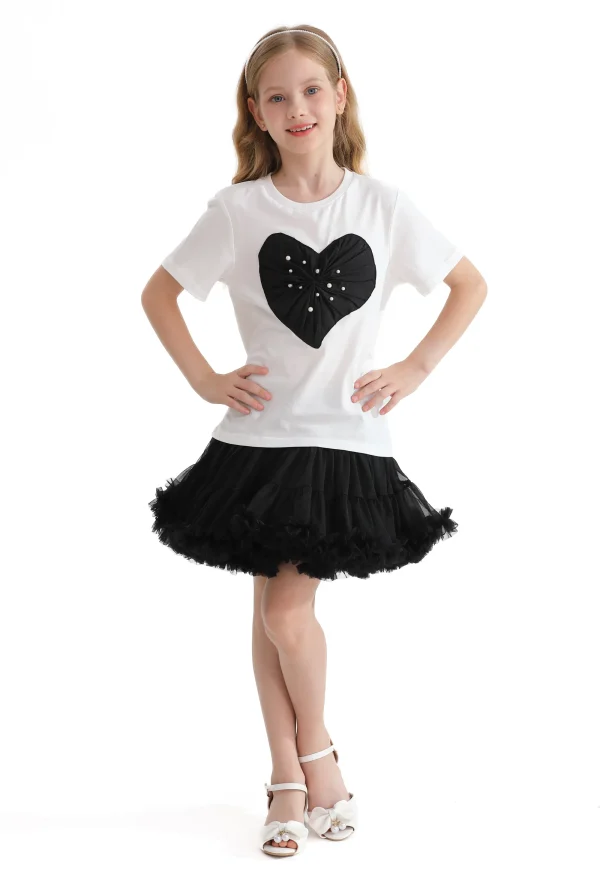 Multicolor Willow Heart Skirt Outfit