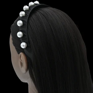 Multicolored Pearl Studded Headband