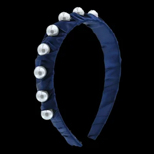 Multicolored Pearl Studded Headband