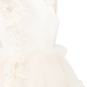 Off White Jasmine Tulle Dress