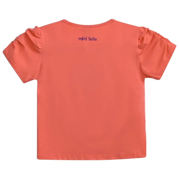 Orange Puppy Applique T-Shirt