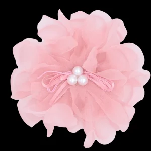 Pearl Ribbon Flower Hairclip