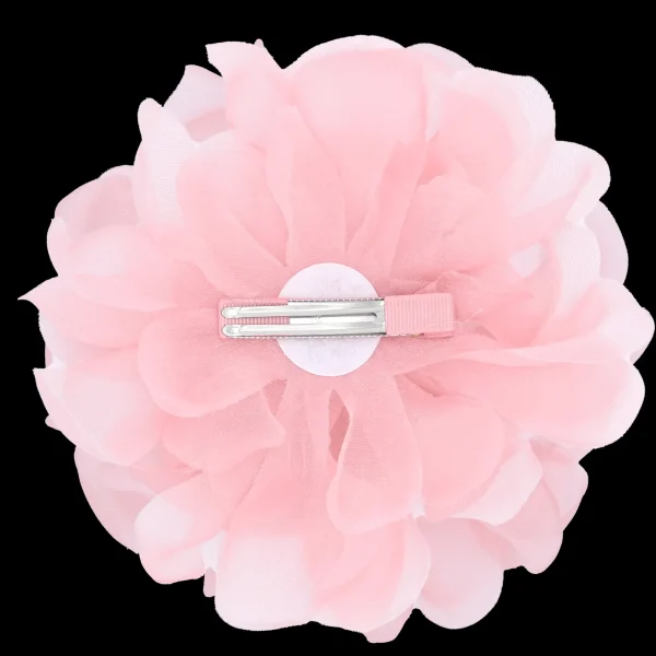 Pearl Ribbon Flower Hairclip