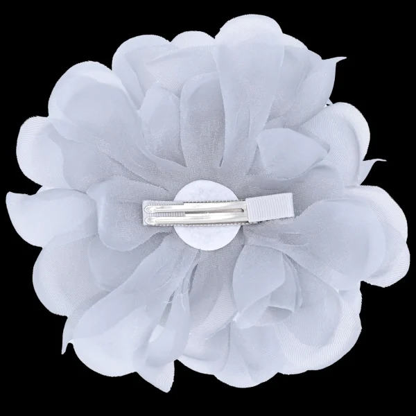 Pearl Ribbon Flower Hairclip