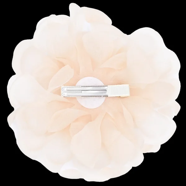 Pearl Ribbon Flower Hairclip