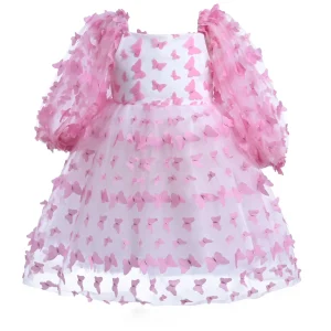 Pink Bell Mariposa Dress