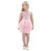 Pink Blush Solid Tutu Dress