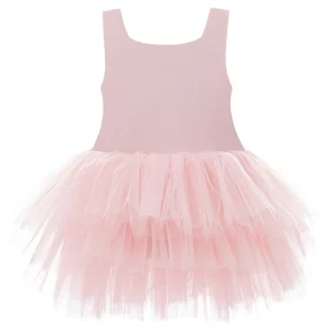 Pink Blush Solid Tutu Dress