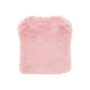 Pink Faux Fur Vest