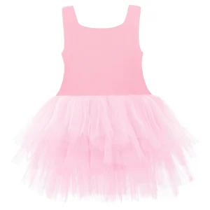 Pink Flamingo Solid Tutu Dress