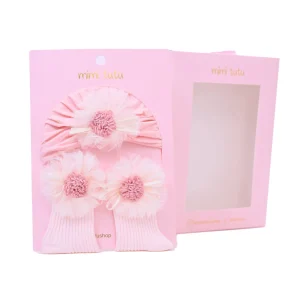 Pink Flower Ivory Petal Gift Set