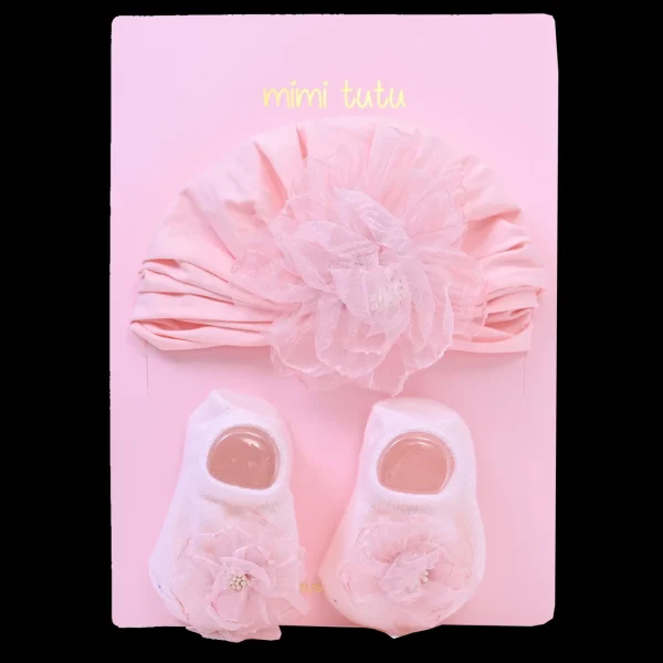 Pink Flower Pastel Gift Set