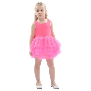 Pink French Rose Tutu Dress