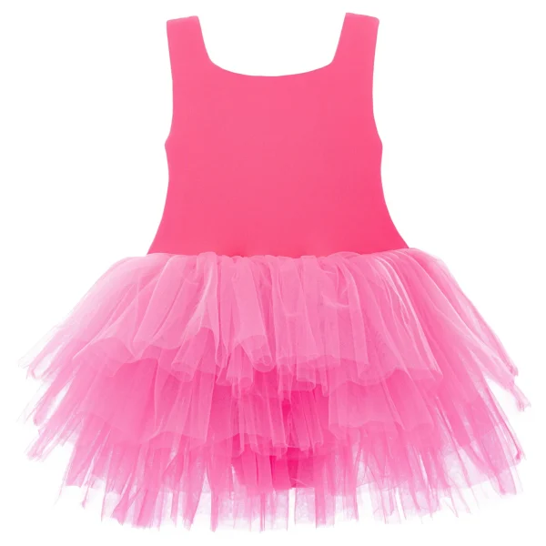 Pink French Rose Tutu Dress
