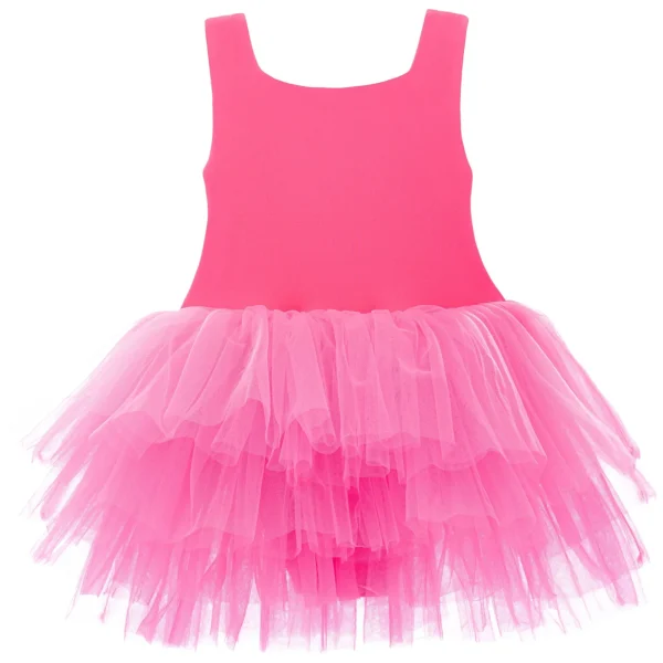 Pink French Rose Tutu Dress