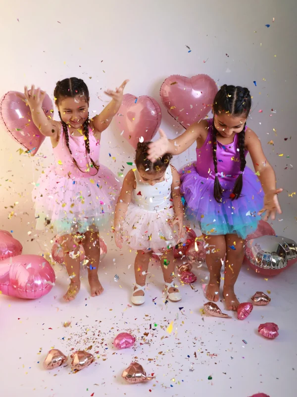 Pink French Rose Tutu Dress